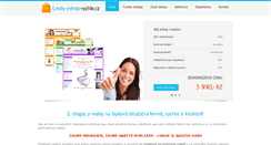 Desktop Screenshot of levny-eshop-rychle.cz